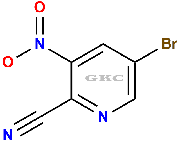 2-Cyano 5-bromo 3-nitropyridine